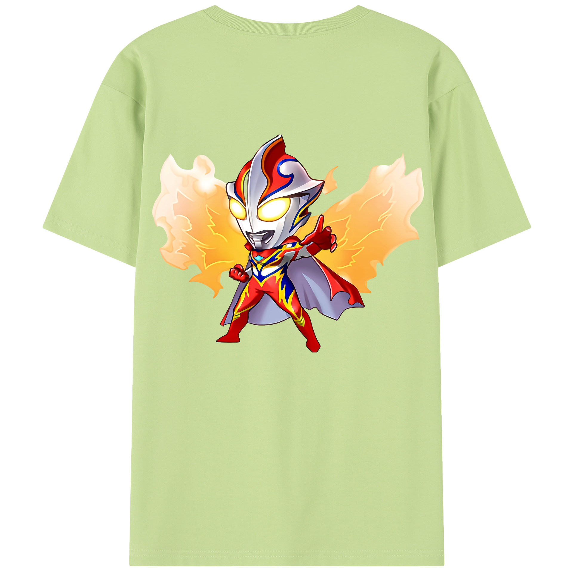 （画像用） ウルトラマン Ultraman 綿100％半袖Tシャツ（背面プリント）